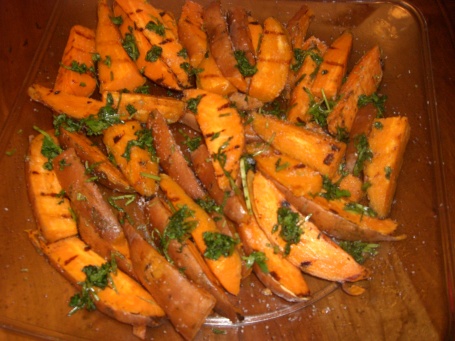 How To Cook Yams On A Gas Grill